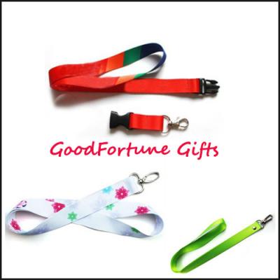 China Printed logo Coloured Lanyard promotion gift for sale