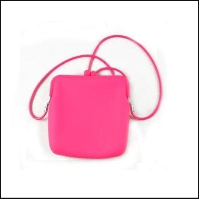 China Eco Silicon Shoulder Bag handbag printed logo for sale