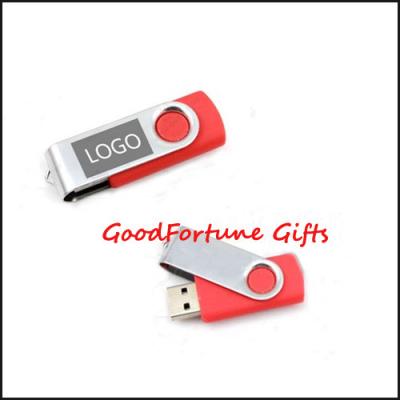 China Coloured Rotary U flash Disk usb drive promotion gift for sale