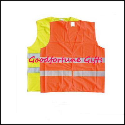 China Promotion gift Customed Reflective Vest printed logo for sale