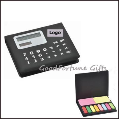 China Sticky Notes memo pad with case and calculator for sale