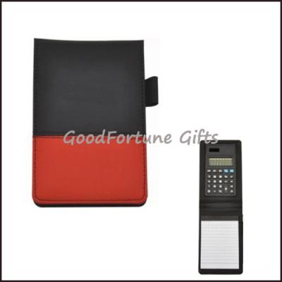 China Venda o logotipo impresso calculadora do diário do presente do caderno da almofada de memorando à venda
