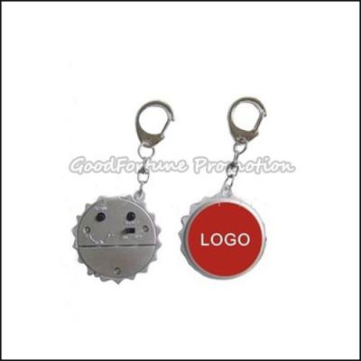 China customed promotional gift printed logo radio bottle caps lid cover keychain keyrings logo for sale