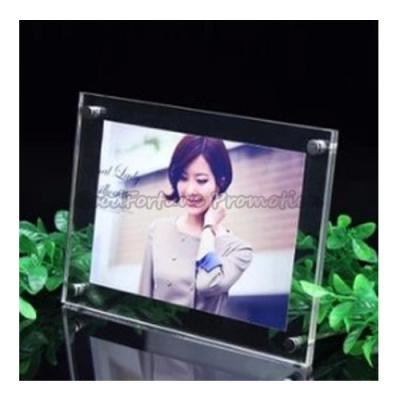 China hot Sale promotion customed printed logo Acrylic photo frame gift supplier for sale
