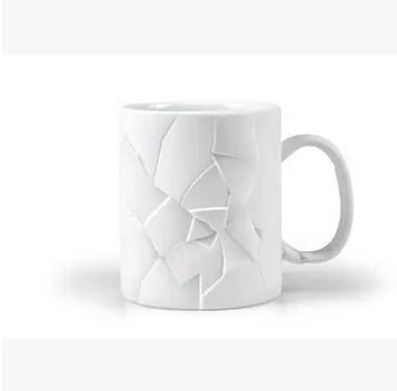 China New promotion gift creative gift product cracked ceramic coffee mugs for sale