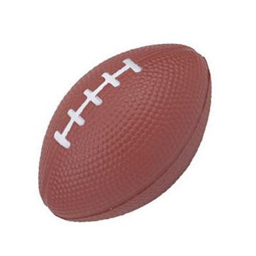 China New promotion gift creative product PU Rugby Shape Relief Stress Ball customed logo for sale