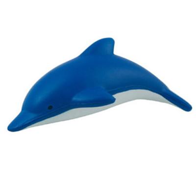China New promotion gift creative product dolphin shape Relief Stress Ball customed logo for sale