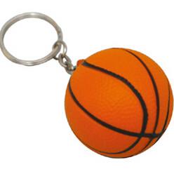 China New promotion creative product basketball Stress keyring customed logo for sale