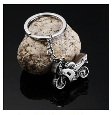 China New creative gift product metal motor bicycle motorbike motorcycle keychain keyrings for sale
