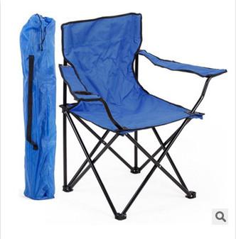 中国 New customed logo promotional fold metal oxford cloth beach chair outdoor advertising gift 販売のため