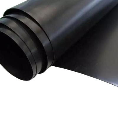 China 30mil 60mil 1mm HDPE Black Glossy Geomembranes For Water Storage Tanks for sale