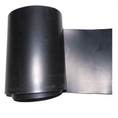 China 1.5mm Geomembrana de HDPE negra lisa para entornos exteriores en venta
