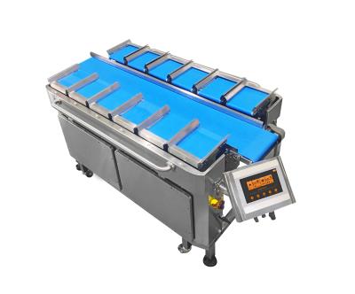 China 12 Belt 160 Combination Weigher For Fruit Vegetable Aquatic Products for sale