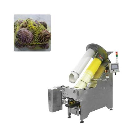 China Industry Automated Packaging System Mesh Bag Netting Packaging Machine For Orange en venta
