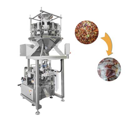 China Multi Functional Vertical Automatic Packaging Machine For Chili Pepper Potato Chip Weighing for sale