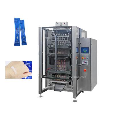 China Stick Sleeping Mask Skincare Serum Packaging Machine Multi Lane Packaging Liquid Fluid Filling Machine for sale