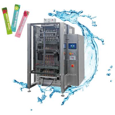 China Automatic Mouth Wash Liquid Packaging Machine Multilane Multi Lane Stick Filling Machine for sale