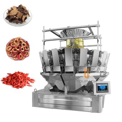 China Chrysanthemum Herbal Tea Intelligent Weigher Packing Machine With 20 Head Multihead Weigher for sale