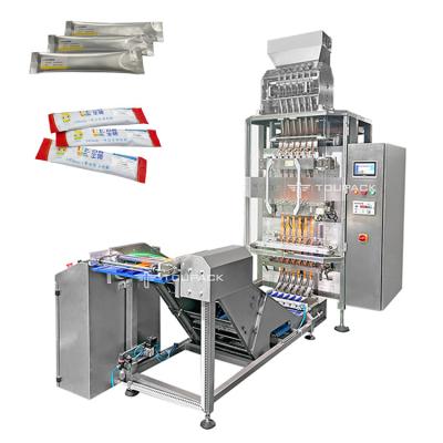China Multi-Column Package Checkweighing System Multi Lane Sachet Packing Machine Doypack Packing Machine With Check Weigher for sale
