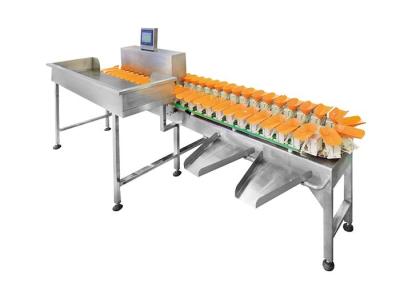 China Circular Potato Tomato Grading Conveyor Belt Weight Sorting Machine for sale