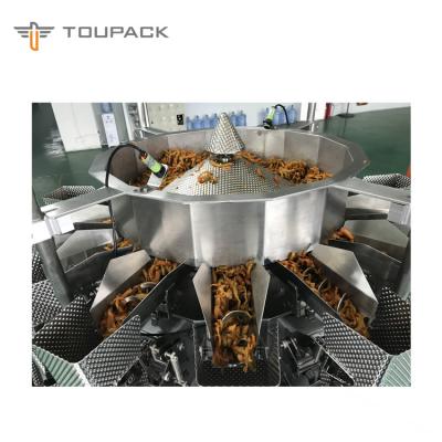 China 14 Head Automatic Sticky Material MultiHead Weigher for sale