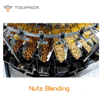 China Mixed 20 Head Four Grains Blended Products Multihead Weigher for sale