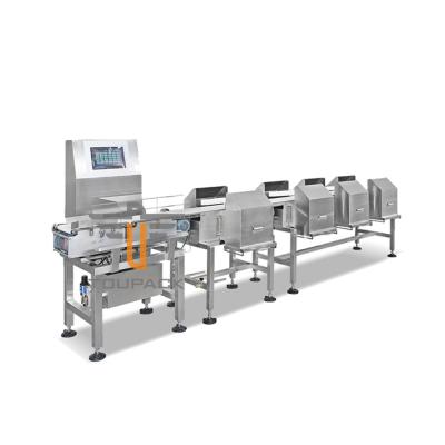 China Food Grade Fruit Grader Conveyor Belt Weight Sorting Machine for sale