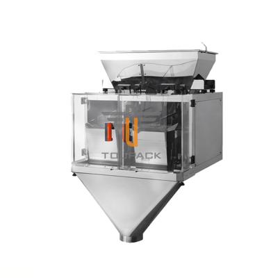 China Double Head 0.8L Turnover Linear Weigher For Sugar Rice for sale