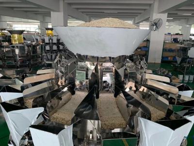 China 20 Head Quinoa Weigher Machine MCU Multihead Weigher for sale