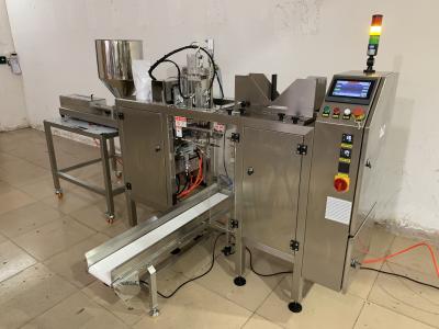 China Mini Premade Pouch Filling Sealing Machine 30 bpm For Liquid Packing for sale
