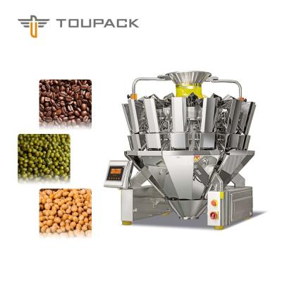 China 1.6L 2.5L Multihead Weigher Packing Machine For Coffee Beans for sale