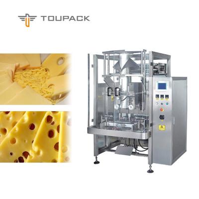 China 70bpm Automatic Bagger Vertical Form Packaging Machine For Cheese for sale