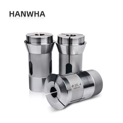 China Carbide CNC Lathe High Precision Collet with Round Hex Square Clamping Hole for sale