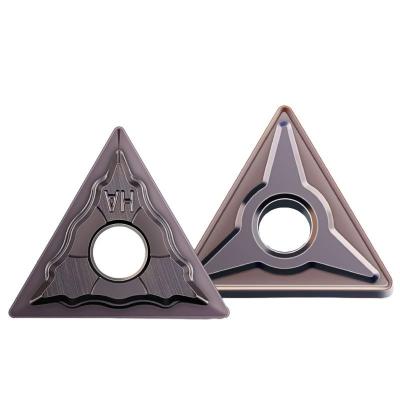 Chine TNMG160404 Insert de fraisage de carbure solide Forme triangulaire pour l' acier inoxydable à vendre