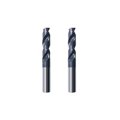 China Straight Flute Carbide Drill Bits With Tungsten Steel Grade Titanium Nitride Coating for sale