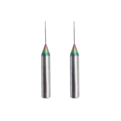 China High Precision Micro Diameter End Mill For Aluminum Copper Steel for sale