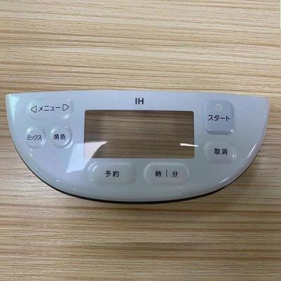 China Custom Rice Cooker IMD Panel With Tympanic Membrane Button Window for sale