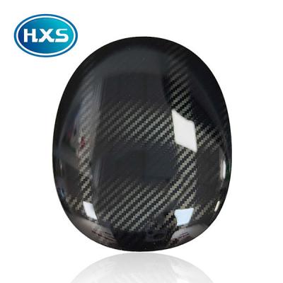 China High Gloss IMD Label Carbon Fiber effect IML Injection Molding for sale