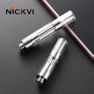 China Lead Free Disposable CBD THC Oil Vape Cartridge 0.5ml 1.0ml Stainles Steel for sale