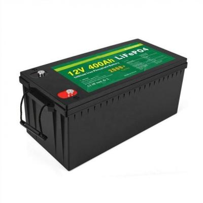 China 5120Wh 12V 400Ah Solar Lithium Battery Internal Cell Balancing for sale