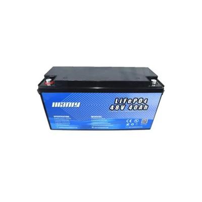 China Deep Cycle 40Ah Lithium 48V Golf Cart Battery Wide Temperature Performance for sale