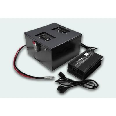 China Black 24V AGV Lithium Battery Pack Customized Size 36 Months Warranty for sale