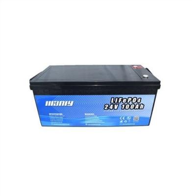 China 100Ah 24V Lithium Battery Backup Power Supply Dimensions Customized for sale