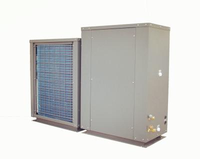 China 10.8 KW split gas recycle EVI low temperature air source heat pump for sale