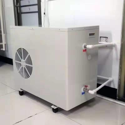 China 4.5kW all in one heat pump with 60L enamel water tank for sale