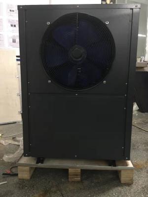 China high COP 10.8kW air source heat pump, side-discharge fan for sale
