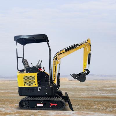 China 20KW Small Excavator Machine 1600kg Water Cooling High Configuration for sale