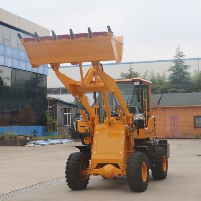 China 1.6 Ton Wheel Loader Mini Compact Wheel Loader 42KW For Railway / Construction for sale