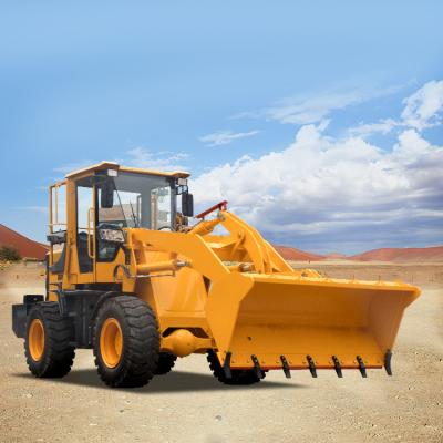 China Mini Articulated Wheel Loader Machine 78KW com 490 motor de quatro cilindros à venda