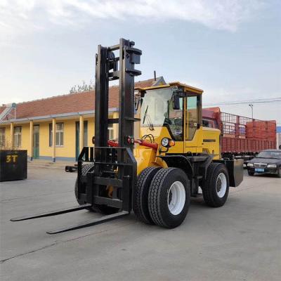 China Red Industrial Forklift Truck 98KW 6 Ton Forklift Reach Truck for sale